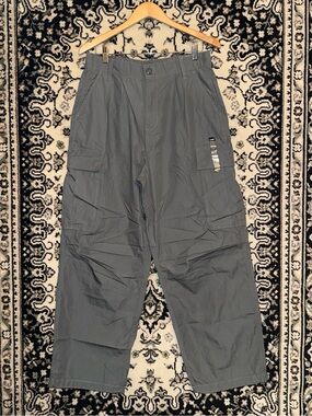 Footlocker baggy parachute pants